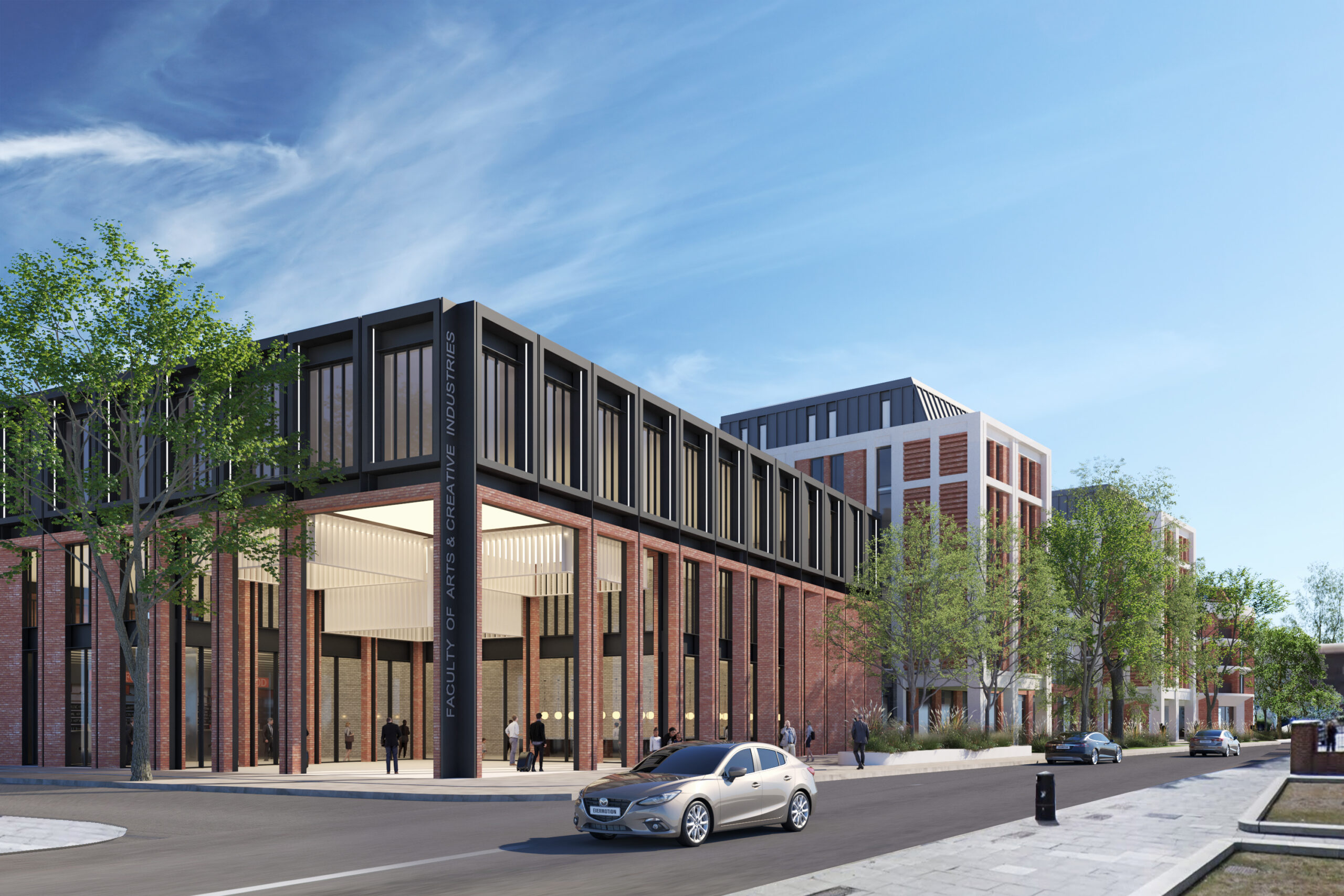 Render of Hendon Hub New Facilities
